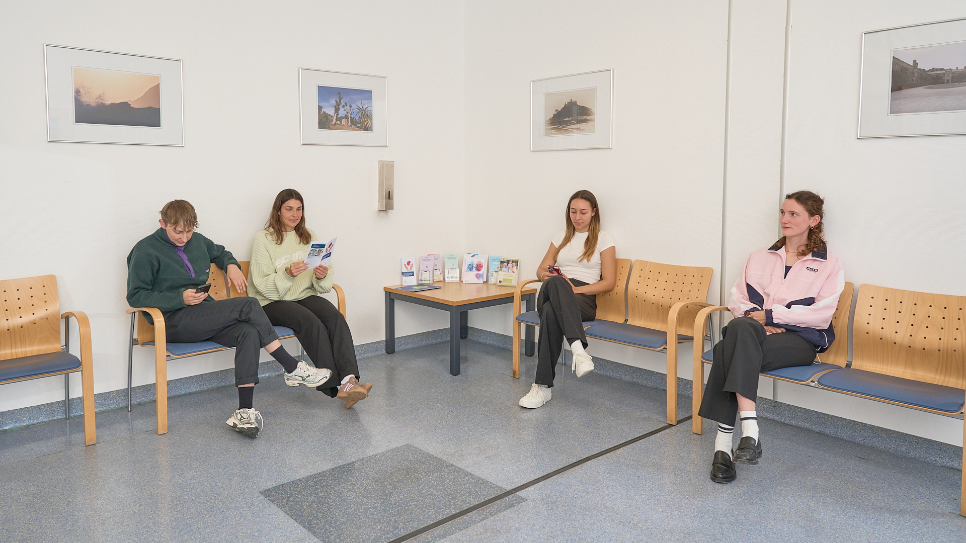 Leeres Wartezimmer